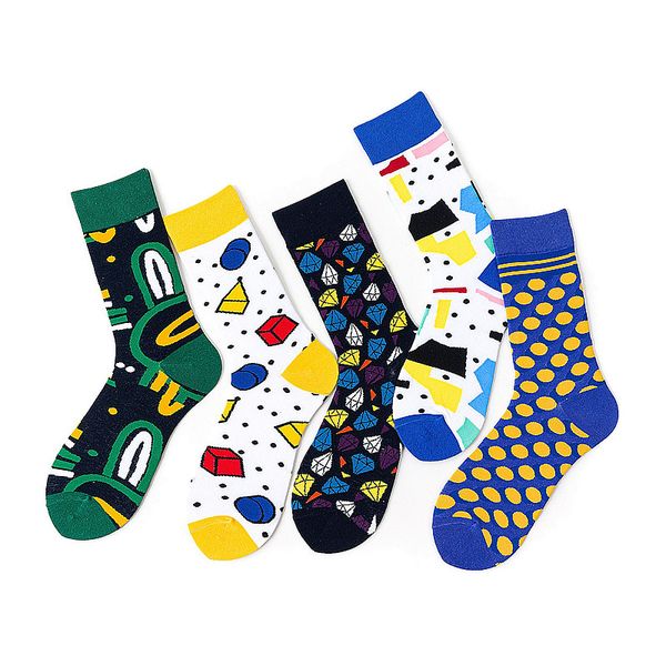 classic autumn winter socks mens personality cartoon geometric socks diamond happy hip-hop dot abstract gift, Black
classic autumn winter socks mens personality cartoon geometric socks diamond happy hip-hop dot abstract gift, Black