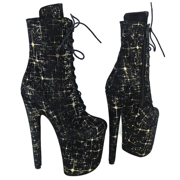 leecabe 20cm/8inches pole dance shoes high heel platform boots closed toe pole dance boot, Black
leecabe 20cm/8inches pole dance shoes high heel platform boots closed toe pole dance boot, Black
