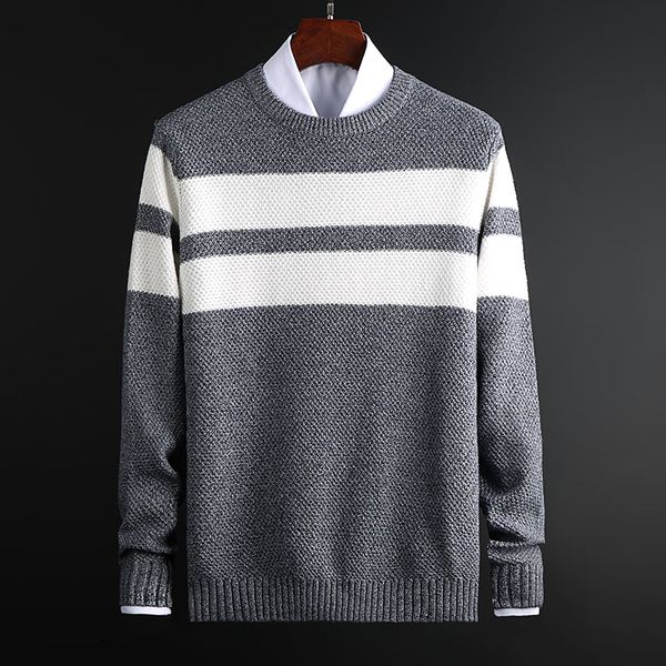 2019 новая мода свитер для mens пуловеры o-образным вырезом slim fit перемычки трикотаж полосатый зима корейский стиль casual одежда мужчин, White;black
2019 новая мода свитер для mens пуловеры o-образным вырезом slim fit перемычки трикотаж полосатый зима корейский стиль casual одежда мужчин, White;black