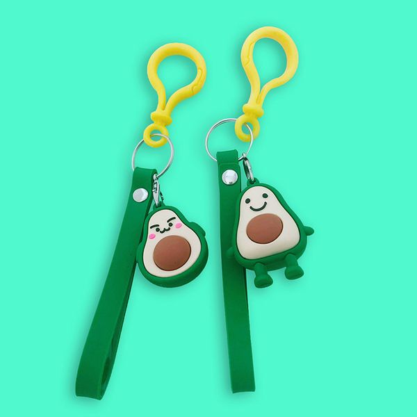 cute silicone avocado fruit keychain car pendant student bag key chain ornaments creative gifts, Silver
cute silicone avocado fruit keychain car pendant student bag key chain ornaments creative gifts, Silver