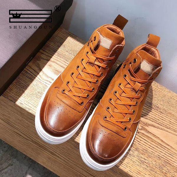 shuanggun men's snow boots leather cowhide wool snow boots winter australian custom booties, Black
shuanggun men's snow boots leather cowhide wool snow boots winter australian custom booties, Black