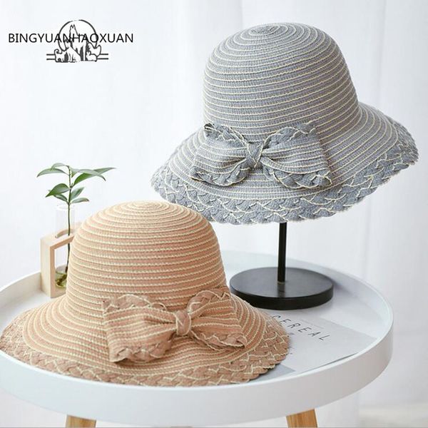 bingyuanhaoxuan floppy straw hat large brim sun hat women summer bow beach cap big foldable fedora hats for women girls, Blue;gray
bingyuanhaoxuan floppy straw hat large brim sun hat women summer bow beach cap big foldable fedora hats for women girls, Blue;gray