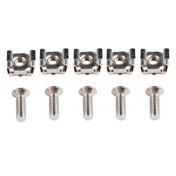 5 pack lot - m5 * 20 для монтажа в стойку cage гайки винты w / шайбы - квадратные зажимы
5 pack lot - m5 * 20 для монтажа в стойку cage гайки винты w / шайбы - квадратные зажимы