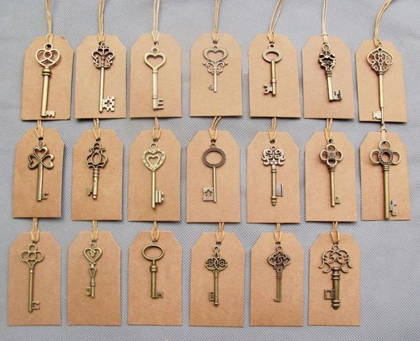 mixed 40pcs antique bronze vintage keys& 40pcs kraft tags wedding skeleton keys charm old fahshion keys for sale
mixed 40pcs antique bronze vintage keys& 40pcs kraft tags wedding skeleton keys charm old fahshion keys for sale