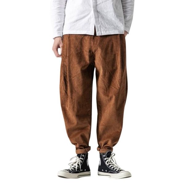 autumn winter men's pants new style corduroy casual retro trousers fashion large pure color pant pantalones hombre, Black
autumn winter men's pants new style corduroy casual retro trousers fashion large pure color pant pantalones hombre, Black