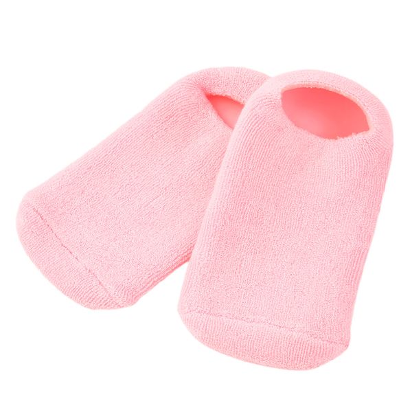 moisturize soften repair cracked skin gel sock skin foot care tool treatment spa sock with pink color
moisturize soften repair cracked skin gel sock skin foot care tool treatment spa sock with pink color