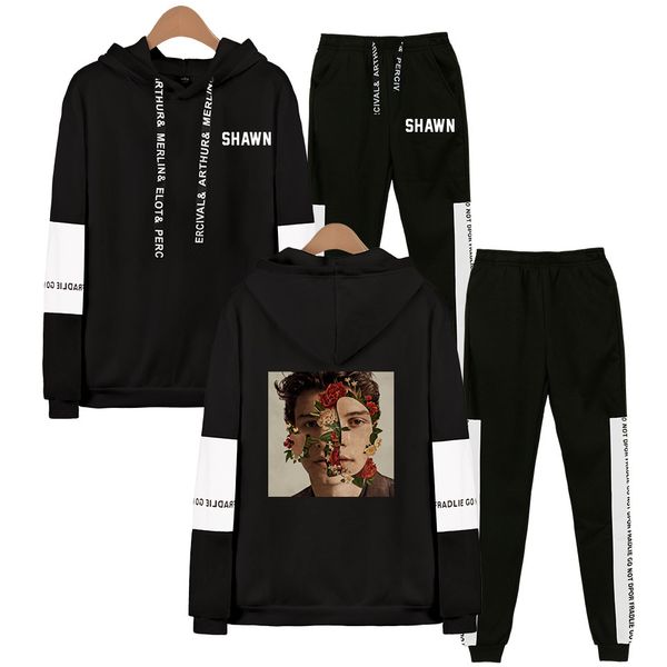 певец шон мендес толстовки толстовки sweatpants костюмы мужчины женщины популярные шон мендес хип-хоп пуловер две пьесы набор tracksuit, Black
певец шон мендес толстовки толстовки sweatpants костюмы мужчины женщины популярные шон мендес хип-хоп пуловер две пьесы набор tracksuit, Black