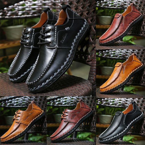 good quality genuine leather luxury designer brand male casual shoes lace-up or slip-on men's suit shoe dress shoes zapatos drivers loa, Black
good quality genuine leather luxury designer brand male casual shoes lace-up or slip-on men's suit shoe dress shoes zapatos drivers loa, Black