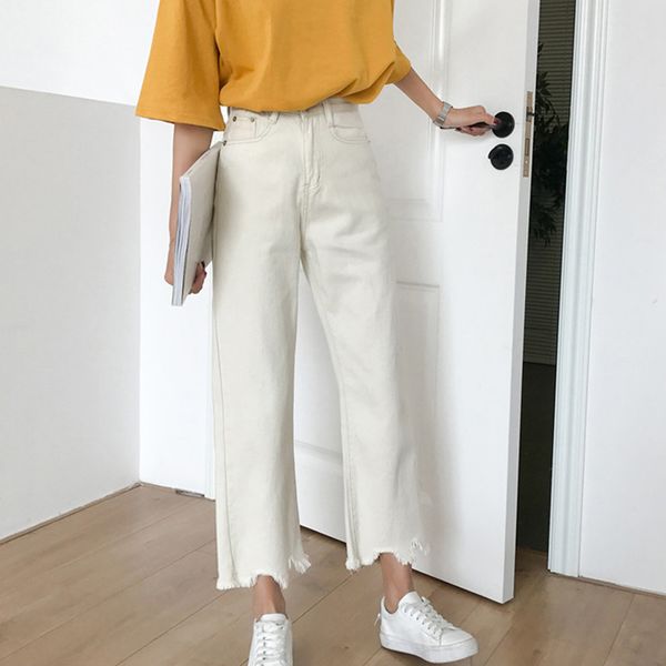 high waist denim pants women notched spring long straight trousers casual loose ankle-length jeans pant plus size slim fit x079, Blue
high waist denim pants women notched spring long straight trousers casual loose ankle-length jeans pant plus size slim fit x079, Blue