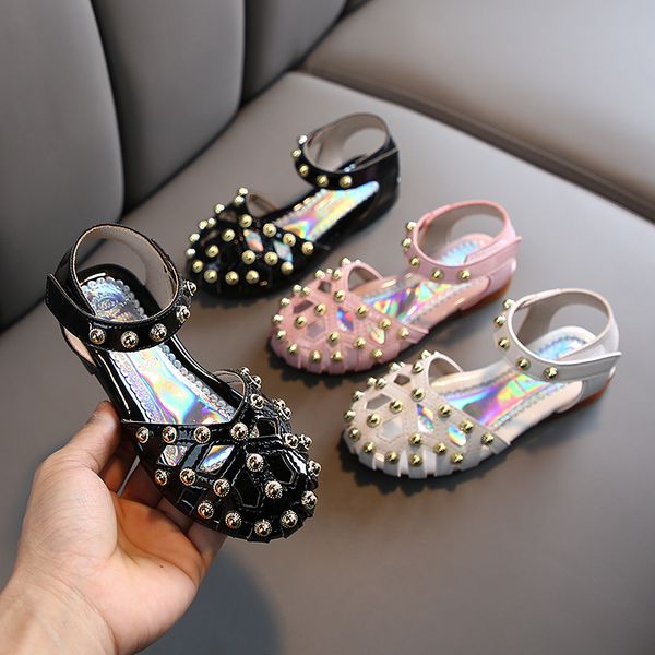 girls rivet sandals 2020 new fashion summer kids shoes girls pu cutout princess rubber beach sandals middle big kids flat shoe t200507, Black;red
girls rivet sandals 2020 new fashion summer kids shoes girls pu cutout princess rubber beach sandals middle big kids flat shoe t200507, Black;red