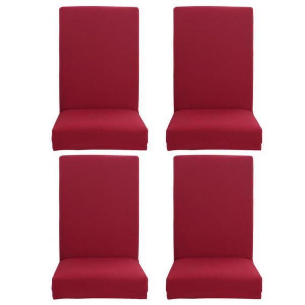 4/6 pcs pure red color chair cover thin stretch chair cover elastic seat banquet slipcover removable dining room office covers
4/6 pcs pure red color chair cover thin stretch chair cover elastic seat banquet slipcover removable dining room office covers