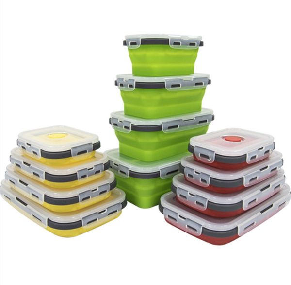 4 шт набор складная обед box портативный пикник box кухонный инвентарь свежее по поддержанию box аксессуары bpa бесплатно a02 
4 шт набор складная обед box портативный пикник box кухонный инвентарь свежее по поддержанию box аксессуары bpa бесплатно a02