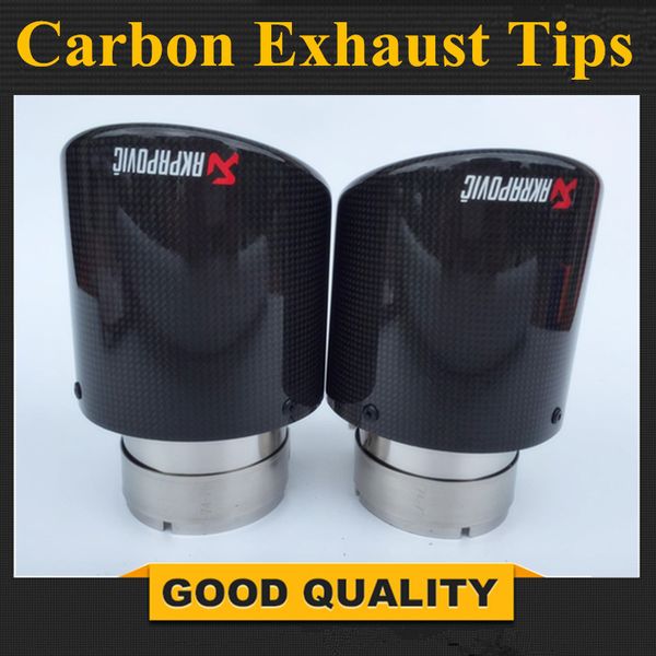 1 piece: 114mm outlet stainless car glossy carbon fiber car exhaust tip tailpipe car-styling exhaust muffler tip akrapovic
1 piece: 114mm outlet stainless car glossy carbon fiber car exhaust tip tailpipe car-styling exhaust muffler tip akrapovic