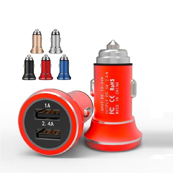 aluminum alloy 3.4a dual usb ports car charger hammer safety car chargers adapter for samsung lg android phone gps pc
aluminum alloy 3.4a dual usb ports car charger hammer safety car chargers adapter for samsung lg android phone gps pc