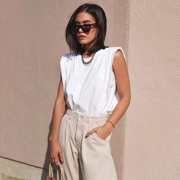 mnealways18 streetwear свободные топы белый лето рукавов top женщины черный жилет спорт повседневный basic трикотаж top camis 2020, White
mnealways18 streetwear свободные топы белый лето рукавов top женщины черный жилет спорт повседневный basic трикотаж top camis 2020, White