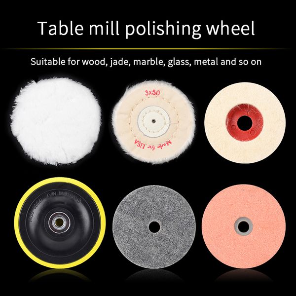multifunctional deskgrinder wheel polishing disc polishing tool set accessories special cloth wheel fiber wool
multifunctional deskgrinder wheel polishing disc polishing tool set accessories special cloth wheel fiber wool