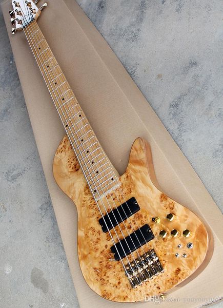 flame beige 6 bass electric guitar strings, maple fingerboard, 24 sounds, burl tree veneer, neck penetration, custom service
flame beige 6 bass electric guitar strings, maple fingerboard, 24 sounds, burl tree veneer, neck penetration, custom service