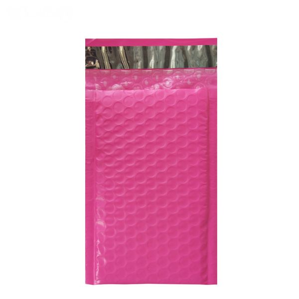 100pcs/4x7-inch/120*180mm poly bubble mailer pink self seal padded envelopes