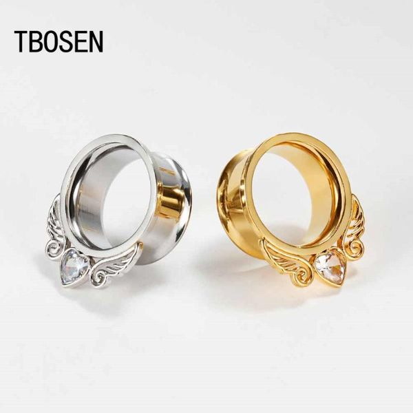 sliver gold stainless steel ear piercing plugs&tunnels gem expanders stretchers fashion style earring studs for women men 2pcs, Slivery;golden
sliver gold stainless steel ear piercing plugs&tunnels gem expanders stretchers fashion style earring studs for women men 2pcs, Slivery;golden