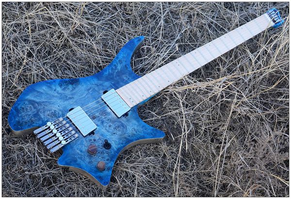 factory customized wholesale headless fan-shaped guitar model blue eyed poplar veneer flame maple guitar ing
factory customized wholesale headless fan-shaped guitar model blue eyed poplar veneer flame maple guitar ing