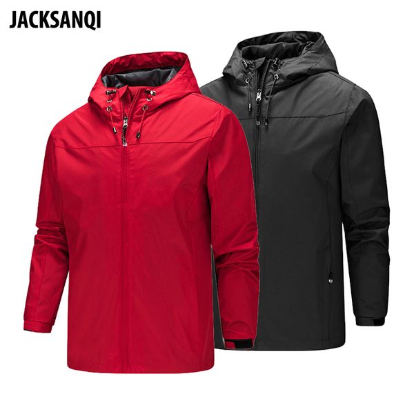 jacksanqi new men's spring autumn jackets outdoor sports hiking windbreaker climbing camping trekking hooded solid coats ra218, Blue;black
jacksanqi new men's spring autumn jackets outdoor sports hiking windbreaker climbing camping trekking hooded solid coats ra218, Blue;black