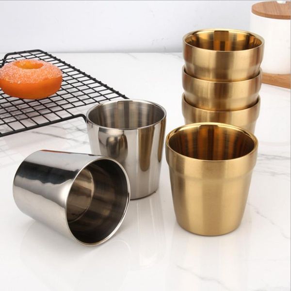 yingtouman 2pcs double layer outdoor camping protable 304 stainless steel cup double coffee cup heat protection drinking cups
yingtouman 2pcs double layer outdoor camping protable 304 stainless steel cup double coffee cup heat protection drinking cups