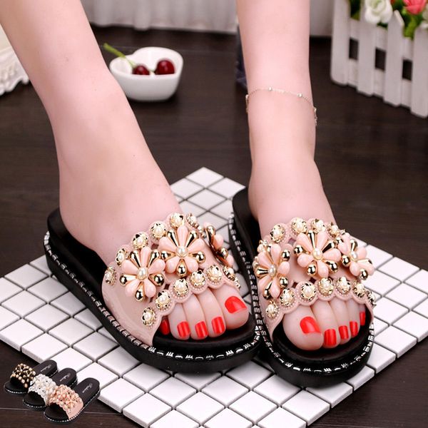 platform women slippers summer flower fashion female peep toe slippers women's non-slip creepers platform slippers, Black
platform women slippers summer flower fashion female peep toe slippers women's non-slip creepers platform slippers, Black