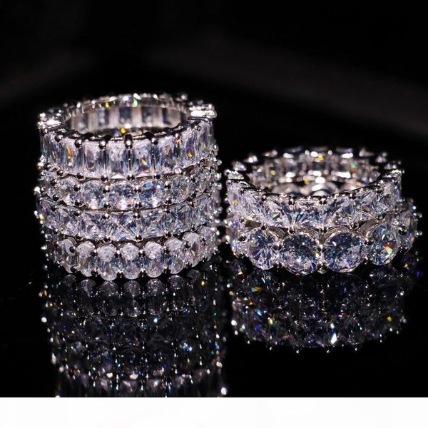 size 5-12 multi stone shape luxury jewelry 925 sterling silver princess white z cz diamond gemstones promise women wedding band ring set, Slivery;golden
size 5-12 multi stone shape luxury jewelry 925 sterling silver princess white z cz diamond gemstones promise women wedding band ring set, Slivery;golden