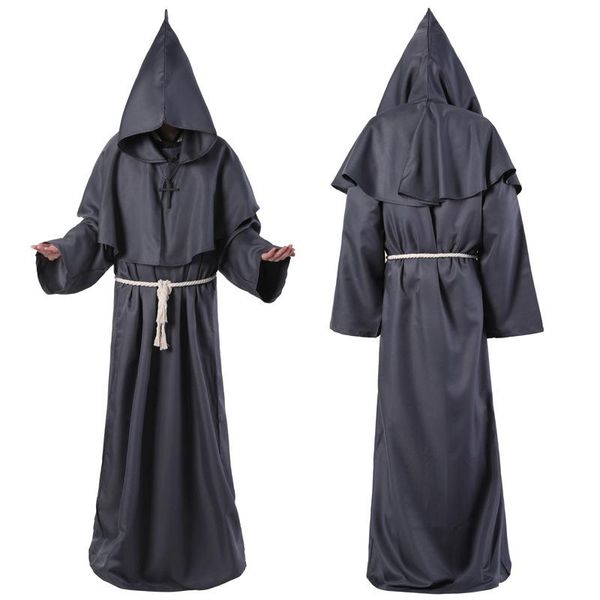 medieval costume men women vintage renaissance monk cosplay cowl friar priest hooded robe rope cloak cape clothing 7 colour select size(s-xl
medieval costume men women vintage renaissance monk cosplay cowl friar priest hooded robe rope cloak cape clothing 7 colour select size(s-xl