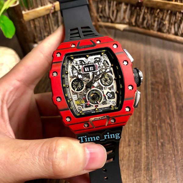 edition rm11-03 skeleton dial carbon fiber case japan miyota automatic movement rm11-03 mens watch black rubber strap fashion watches, Slivery;brown
edition rm11-03 skeleton dial carbon fiber case japan miyota automatic movement rm11-03 mens watch black rubber strap fashion watches, Slivery;brown