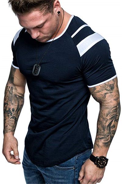 летние мужские полосатый тис модельер щитовые мужской tshirt casual crew neck тонкий мужские тройники, White;black
летние мужские полосатый тис модельер щитовые мужской tshirt casual crew neck тонкий мужские тройники, White;black