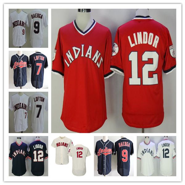 Vintage Indians Stitched Jersey Francisco Lindor 7 Kenny Lofton 9 Carlos Baerga Mens All Sewn Embroidered Jerseys
Vintage Indians Stitched Jersey Francisco Lindor 7 Kenny Lofton 9 Carlos Baerga Mens All Sewn Embroidered Jerseys