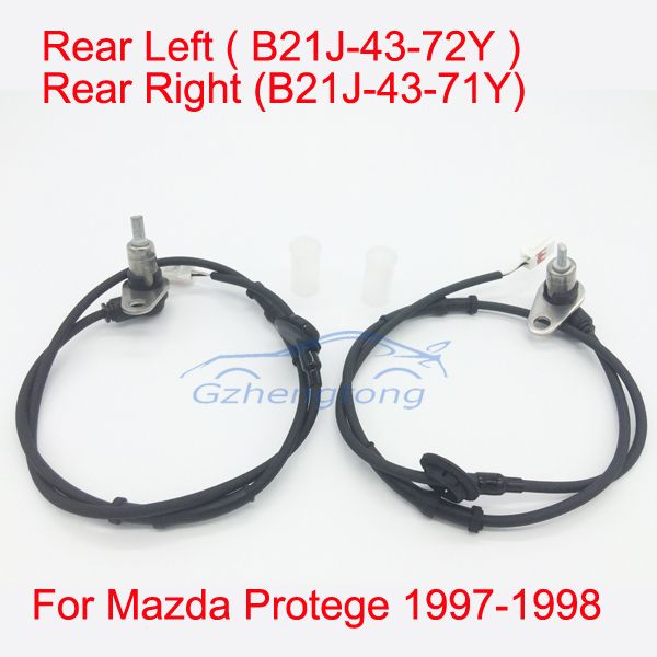 1 set 2 pcs abs wheel speed sensor rear right and rear left for protege 97-98 b21j-43-71y b21j-43-72y
1 set 2 pcs abs wheel speed sensor rear right and rear left for protege 97-98 b21j-43-71y b21j-43-72y