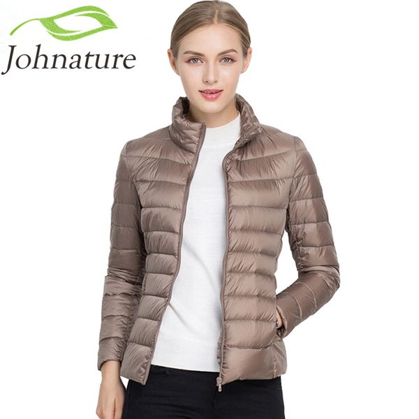 johnature 2018 new women coat autumn winter 90% white duck down jacket 16 colors warm slim zipper fashion light down coat s-3xl, Black
johnature 2018 new women coat autumn winter 90% white duck down jacket 16 colors warm slim zipper fashion light down coat s-3xl, Black
