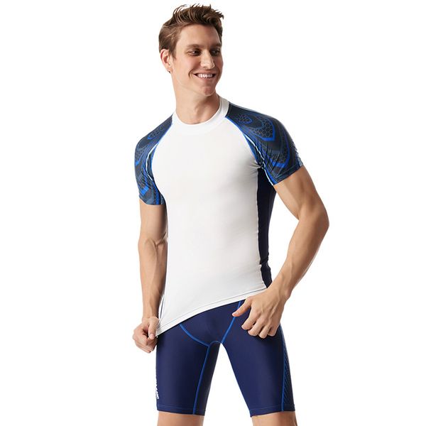 men's swimming suit short sleeve 2020 new split rash guard diving suit tight qucik dry surfing swimwear
men's swimming suit short sleeve 2020 new split rash guard diving suit tight qucik dry surfing swimwear