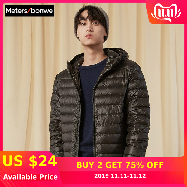 metersbonwe 2019 brand men down jacket casual fashion winter jacket for men hooded windbreaker gray duck down coat male outwear, Black
metersbonwe 2019 brand men down jacket casual fashion winter jacket for men hooded windbreaker gray duck down coat male outwear, Black