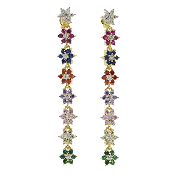 gold rainbow color flower long drop earring 2020 spring new daisy beautiful flower design colorful jewelry, Silver
gold rainbow color flower long drop earring 2020 spring new daisy beautiful flower design colorful jewelry, Silver