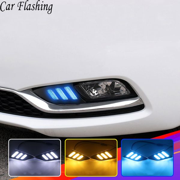 car flashing 1 set car styling drl daytime running light fog lamp with turn signal for kia kia cerato 2013 2014 2015 2016
car flashing 1 set car styling drl daytime running light fog lamp with turn signal for kia kia cerato 2013 2014 2015 2016