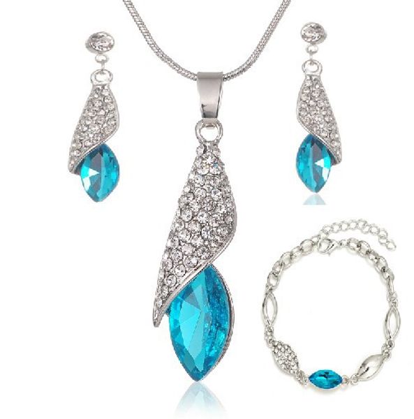 yiwu accessories crystal accessories sea yearning-desert light three-piece set, Silver
yiwu accessories crystal accessories sea yearning-desert light three-piece set, Silver