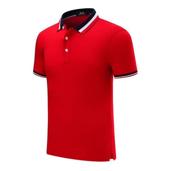 new fashion classic three-color striped collar short-sleeved polo shirt comfortable and breathable red t-shirt uniform sd-7926-186, Black
new fashion classic three-color striped collar short-sleeved polo shirt comfortable and breathable red t-shirt uniform sd-7926-186, Black