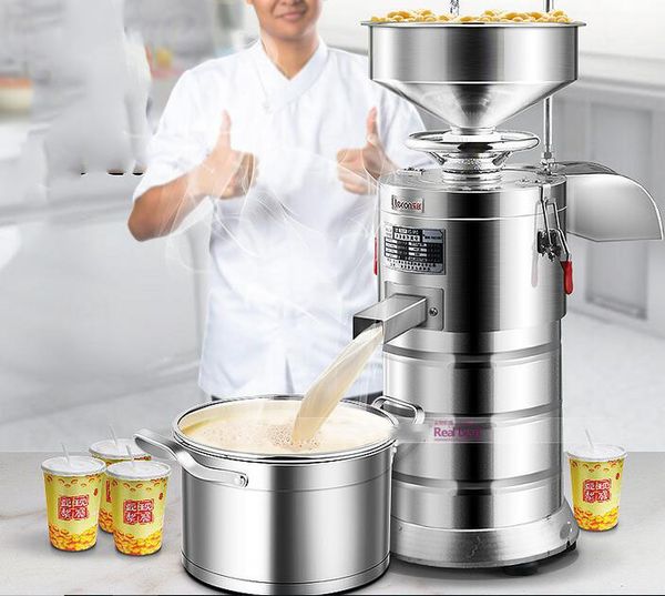 220v commercial stainless steel soybean milk maker multifunctional bean dregs and soybean milk separation fiberizer
220v commercial stainless steel soybean milk maker multifunctional bean dregs and soybean milk separation fiberizer