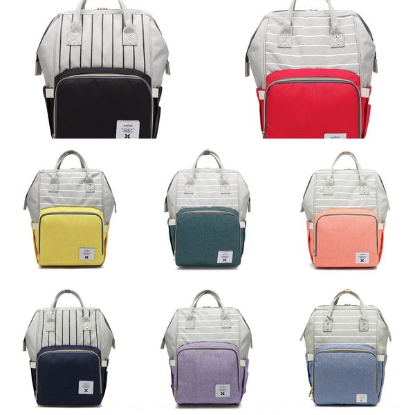 striped multi-function mummy mummy bag babies' out backpack large capacity mother and backpack baby bag
striped multi-function mummy mummy bag babies' out backpack large capacity mother and backpack baby bag