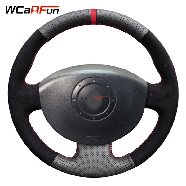 wcarfun black suede leather car steering wheel cover for megane 2 2003-2008 kangoo 2008 scenic 2 2003-2009
wcarfun black suede leather car steering wheel cover for megane 2 2003-2008 kangoo 2008 scenic 2 2003-2009