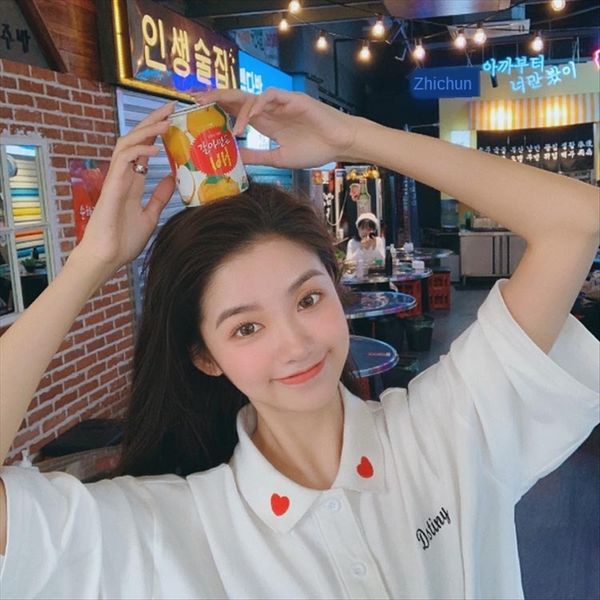 сладкого критического t- вышитых платьев strikegirl любви вышивка рубашка-поло простого все-матч летом футболка женщин платье, White 
сладкого критического t- вышитых платьев strikegirl любви вышивка рубашка-поло простого все-матч летом футболка женщин платье, White