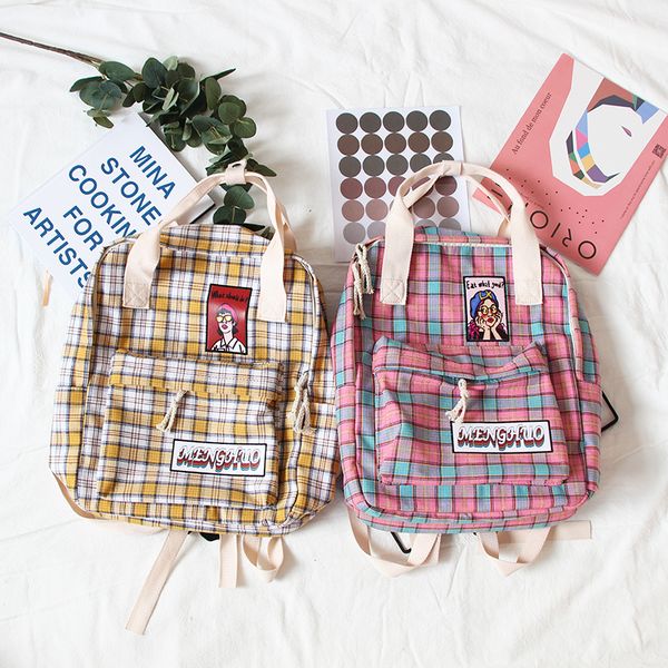 japanese soft sister chic bag female korean version of small fresh harajuku student mori canvas backpack ins backpack
japanese soft sister chic bag female korean version of small fresh harajuku student mori canvas backpack ins backpack