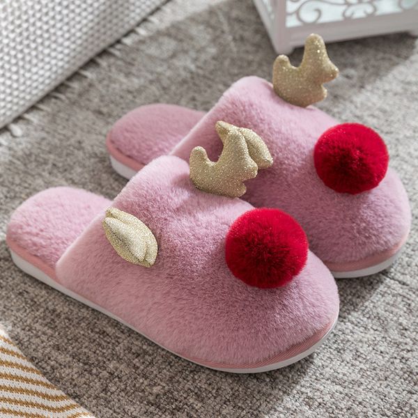 women's winter fur plush slippers female warm falt women couple shoes ladies indoor floor soft comfort woman cotton shoes, Black
women's winter fur plush slippers female warm falt women couple shoes ladies indoor floor soft comfort woman cotton shoes, Black