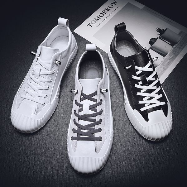 2019 men casual shoes split leather breathable men's flats shoes lightweight white black sneakers walking for men
2019 men casual shoes split leather breathable men's flats shoes lightweight white black sneakers walking for men