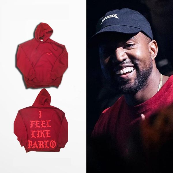 hip hop hoodies i feel like pablo hoody kanye west hooded sweatshirts men lovers streetwear red s-3xl presale, Black
hip hop hoodies i feel like pablo hoody kanye west hooded sweatshirts men lovers streetwear red s-3xl presale, Black
