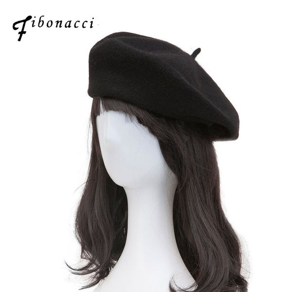 fibonacci women berets hats 100%wool flat cap solid colors female girl tocas painter beret, Blue;gray
fibonacci women berets hats 100%wool flat cap solid colors female girl tocas painter beret, Blue;gray