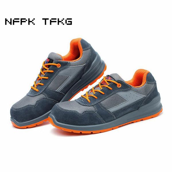 plus size men's fashion breathable steel toe covers working safety shoes platform summer sneaker security boots protect footwear, Black
plus size men's fashion breathable steel toe covers working safety shoes platform summer sneaker security boots protect footwear, Black
